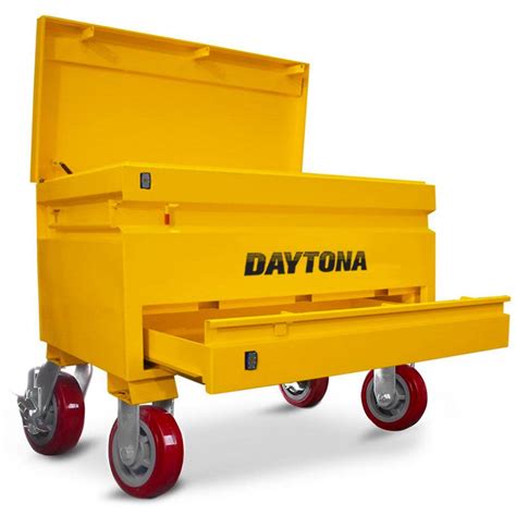 metal job box with wheels|job site tool boxes lowe's.